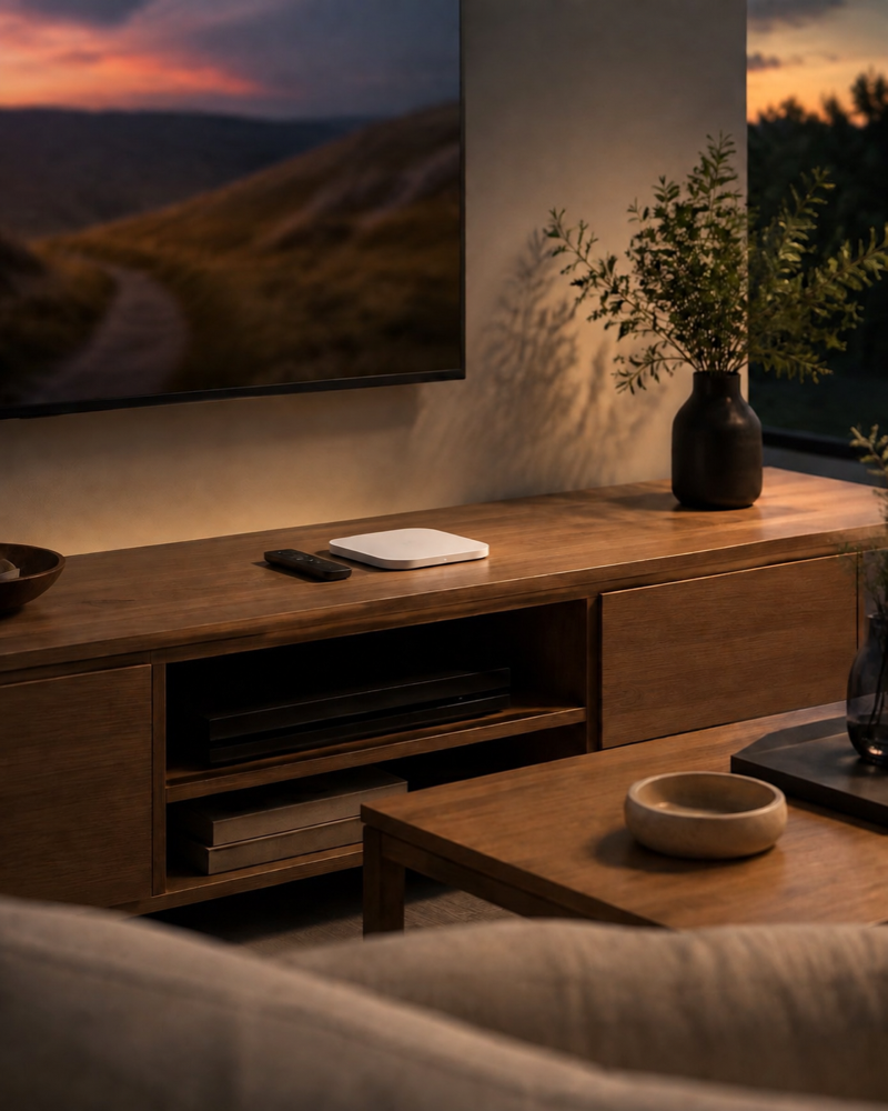 CherryBox TV Box and voice remote